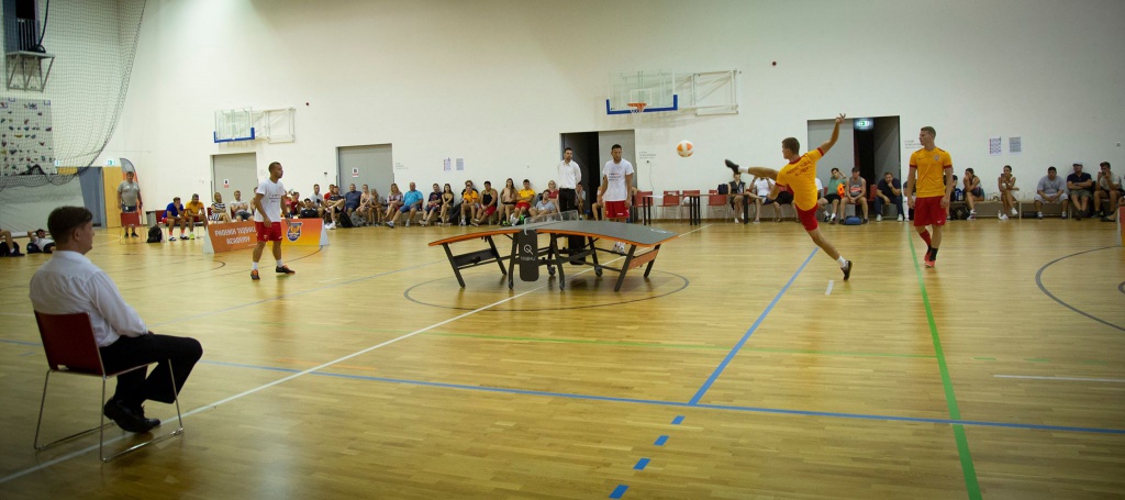 Read more about the article Teqball: A Blázsovics-Bányik kettős legyőzte a világbajnokokat