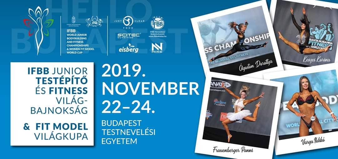 Junior testépítő és fitness világbajnokság: A világ 300 legjobb versenyzője érkezik Budapestre
