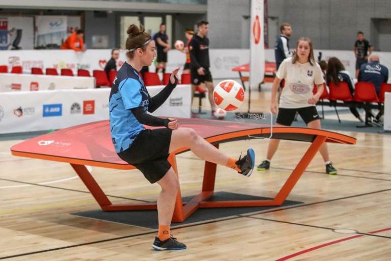 Read more about the article Teqball – Janicsek Zsanett három kategóriát is nyert Lengyelországban