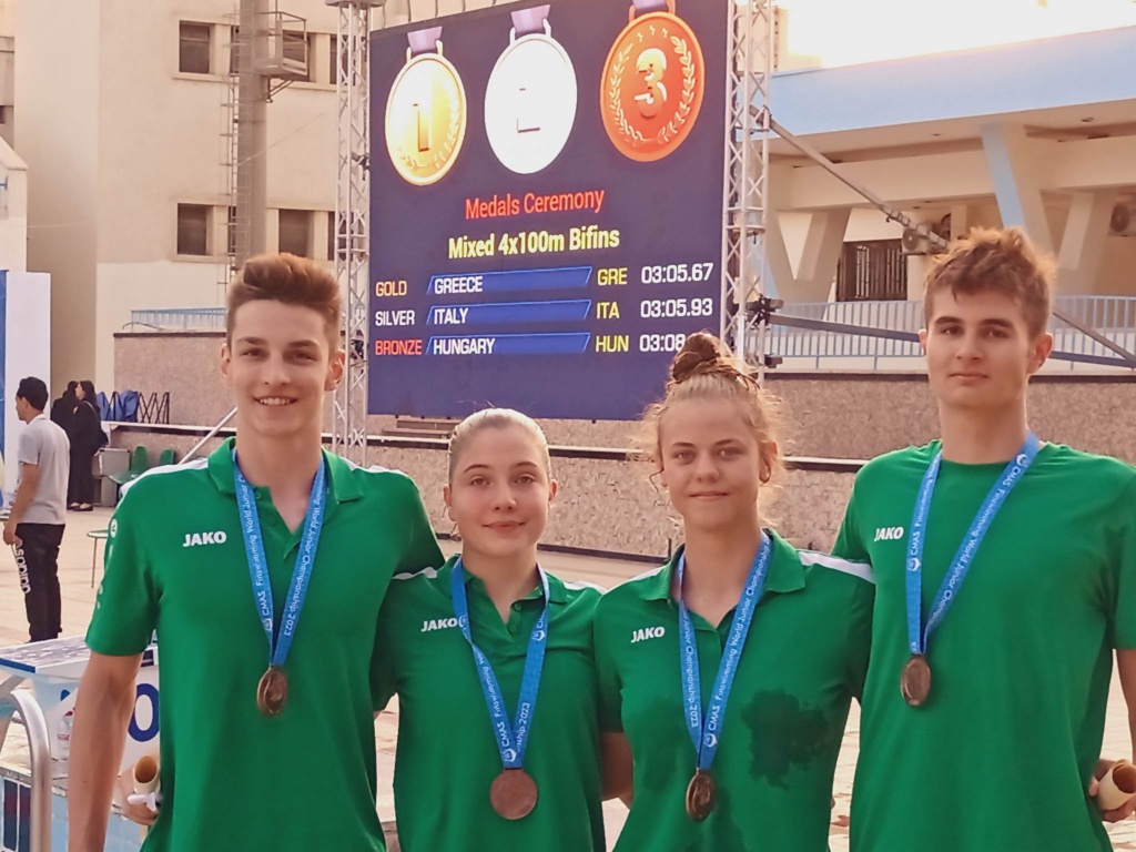 Read more about the article Junior uszonyosúszó-vb: Három magyar bronz eddig…