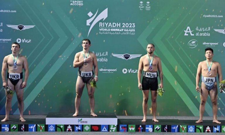 Read more about the article Küzdősportok Világjátéka – Buzás Patrik bronzérmes lett Rijádban