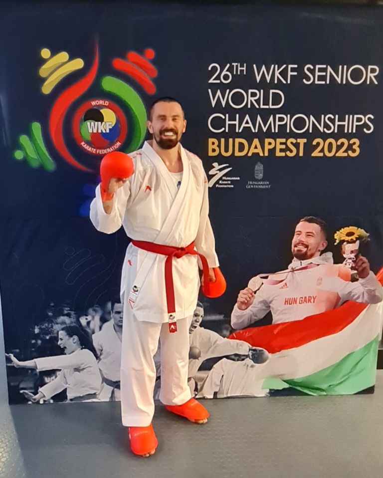 Read more about the article Hárspataki Gábor: Az éremszerzés a cél a budapesti karate vb-n