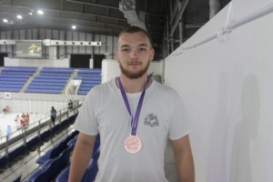 18 éves Gyuricza Marcell, a szumó-vb magyar bronzérmese