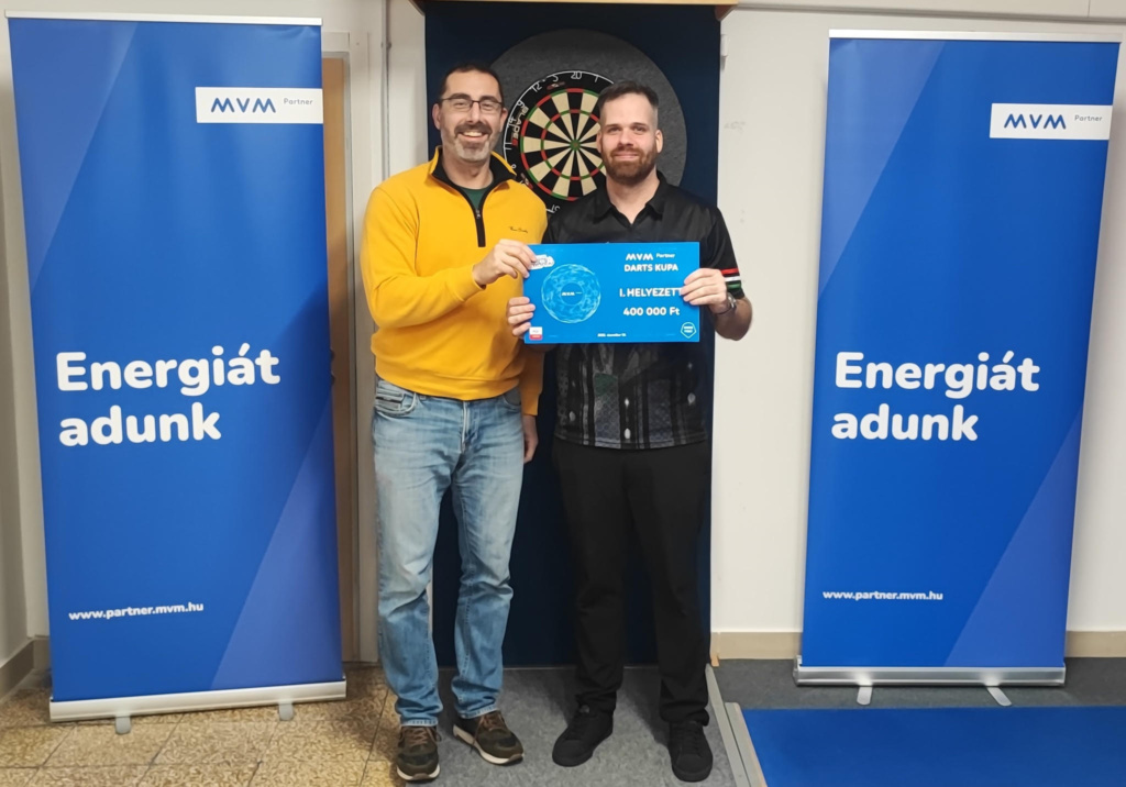 Read more about the article Major Nándor nyerte az MVM Partner Darts Kupát Budapesten!