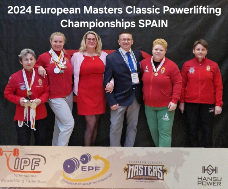 Read more about the article Több magyar érem a masters erőemelő Eb-n