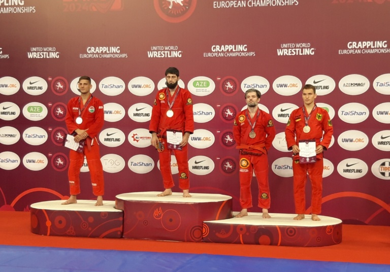 Read more about the article Grappling Európa-bajnokság: Két felnőtt, és négy U17-es érem Bakuban