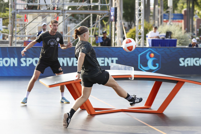 Read more about the article Teqball – Vietnámban is letették névjegyüket a magyarok