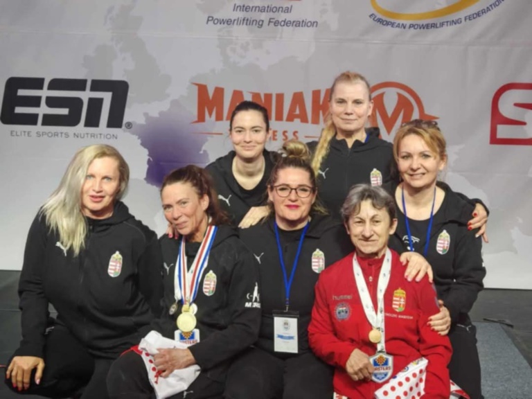 Read more about the article Sporttörténeti siker a Masters erőemelő Eb-n