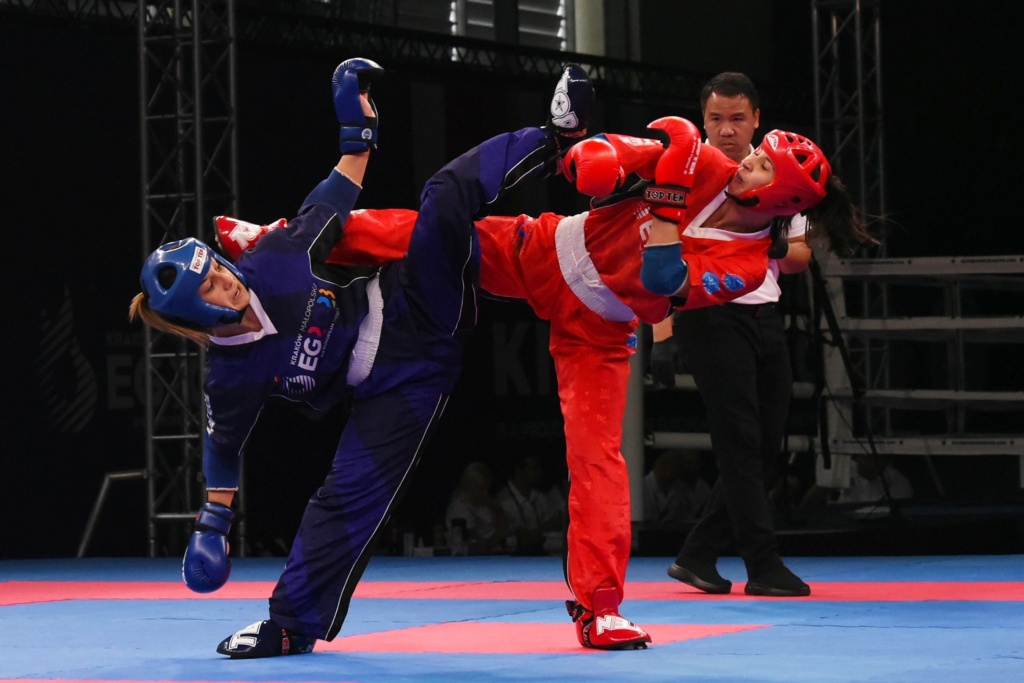 Read more about the article A kick-boxos Busa Andrea kétszeresen is érdekelt a Világjátékokon