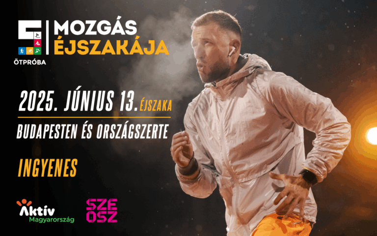 Read more about the article Mozgás Éjszakája 2025 – június 13-án megmozdul az ország