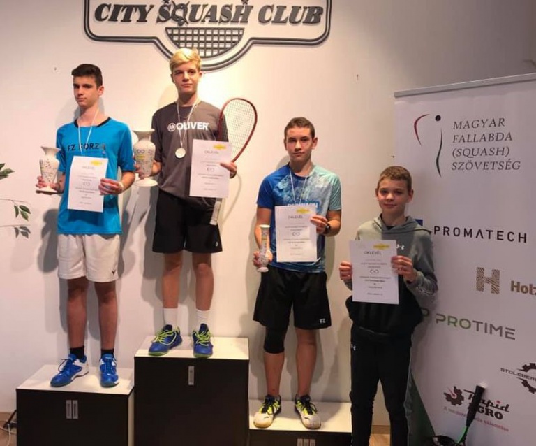 Read more about the article Squash – Bajnokavatás utánpótlás vonalon