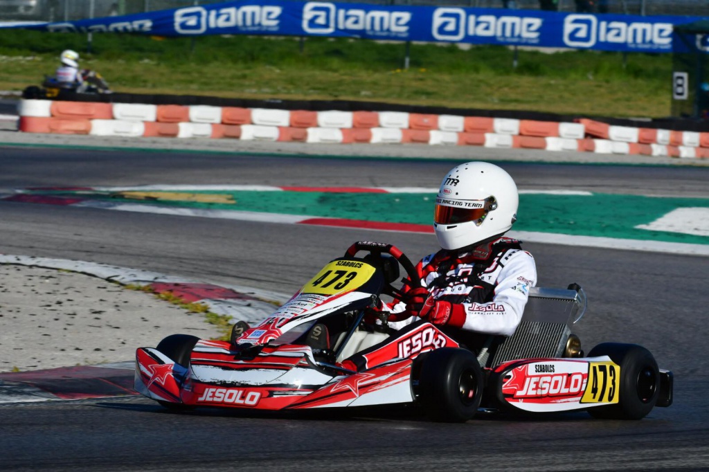Read more about the article Olaszországban gyári csapattal versenyzett a Nagy Norbi Racing Team gokartosa