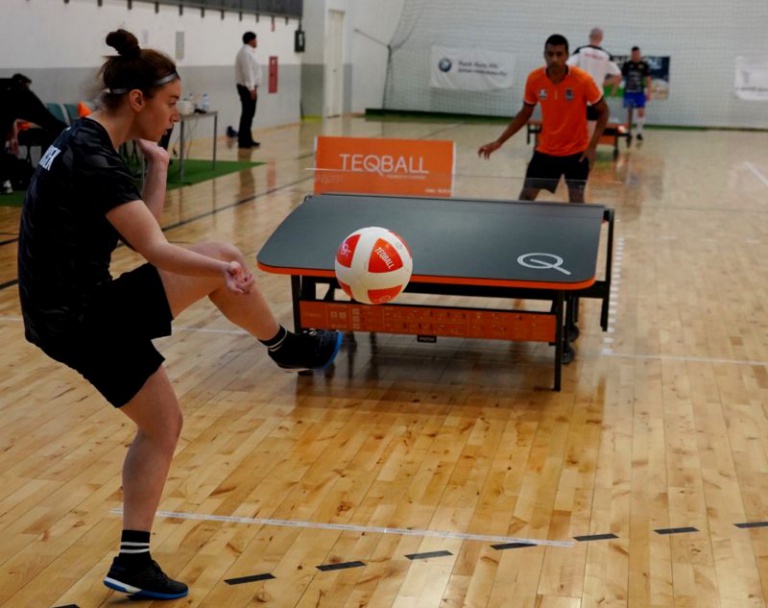 Read more about the article Teqball – A magyar világbajnok győzött a rangos nemzetközi versenyen