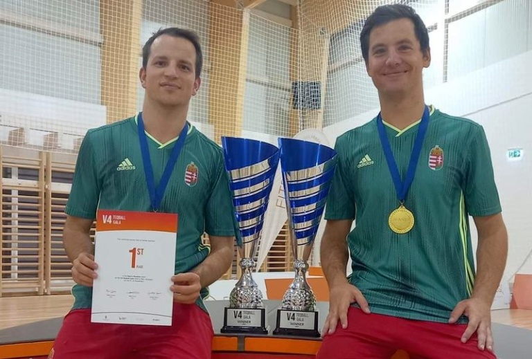 Read more about the article Katz Balázs: felemelő volt hazai környezetben megnyerni a teqball V4-es tornát