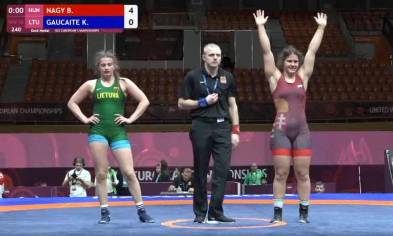 Read more about the article Nagy Bernadett aranyérmes az U23-as Eb-n!
