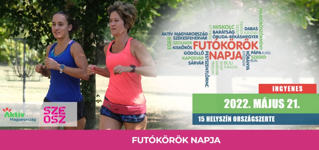 Read more about the article Futókörök Napja – Szombaton 15 helyszínen futnak a résztvevők
