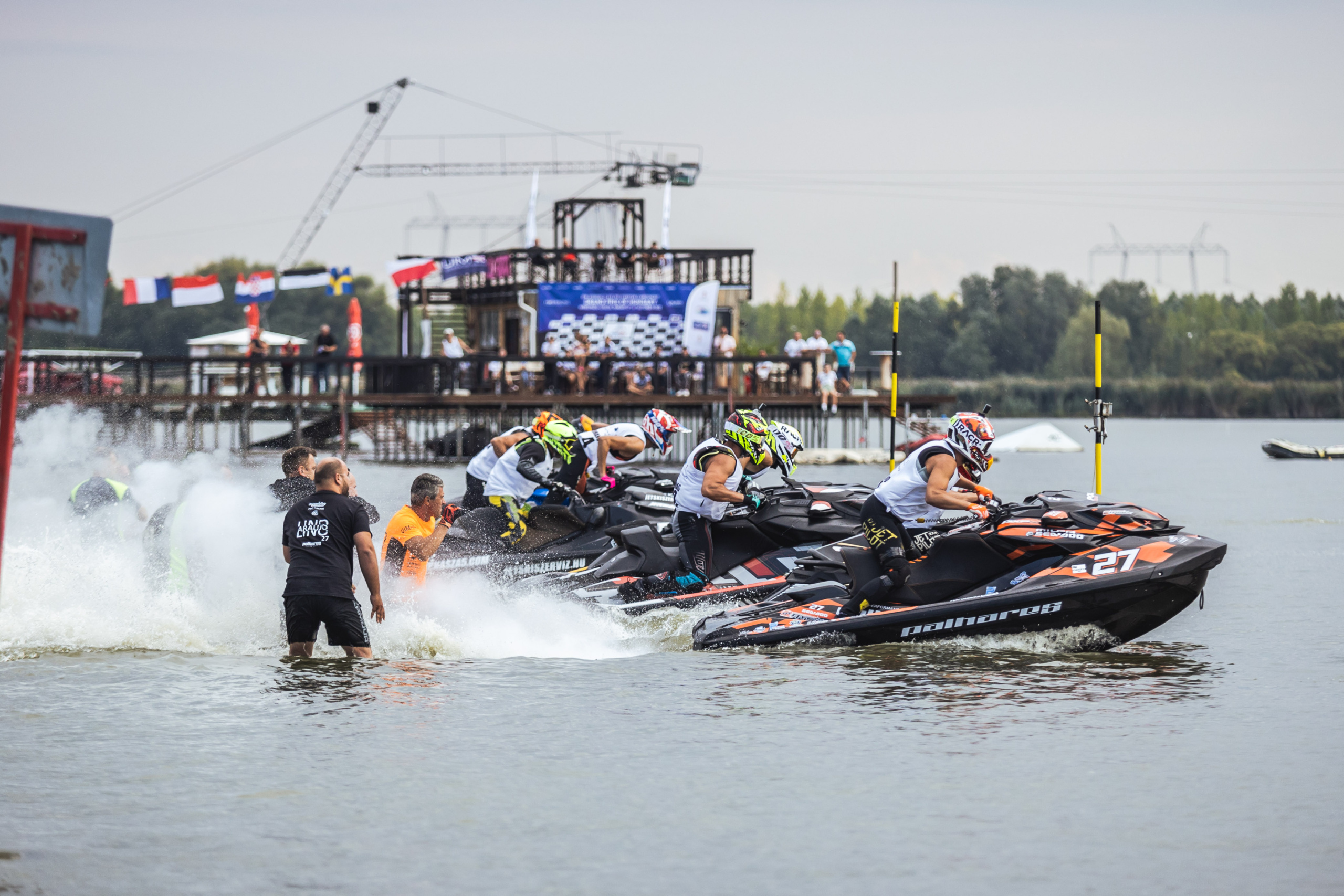 Négyszer  szólt a magyar himnusz a Jet-ski Magyar Nagydíjon!