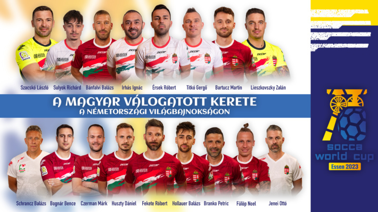 Read more about the article Socca – Kijelölték a magyar válogatott vb-keretét