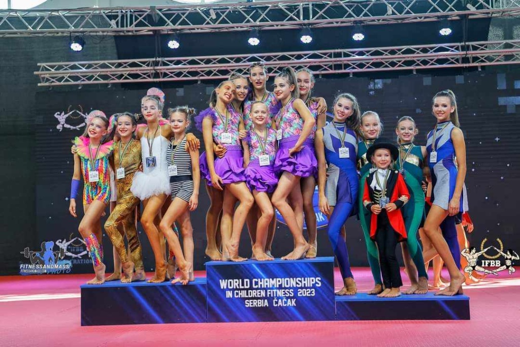 Read more about the article Magyarország tarolt a gyerekfitnesz-világbajnokságon!