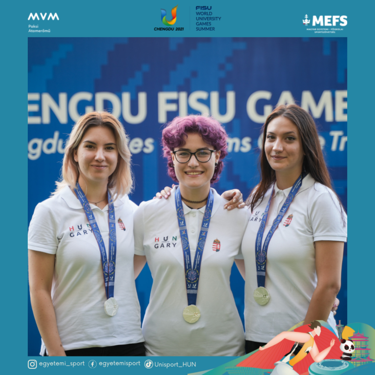 Read more about the article Egyetemi Világjátékok – Három magyar érem már az első nap!