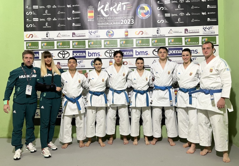 Read more about the article Folyamatosan készülnek formagyakorlatosaink a budapesti karate vb-re