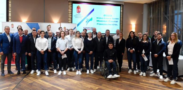 Read more about the article Küzdősportok Világjátéka – Esküt tett a magyar csapat