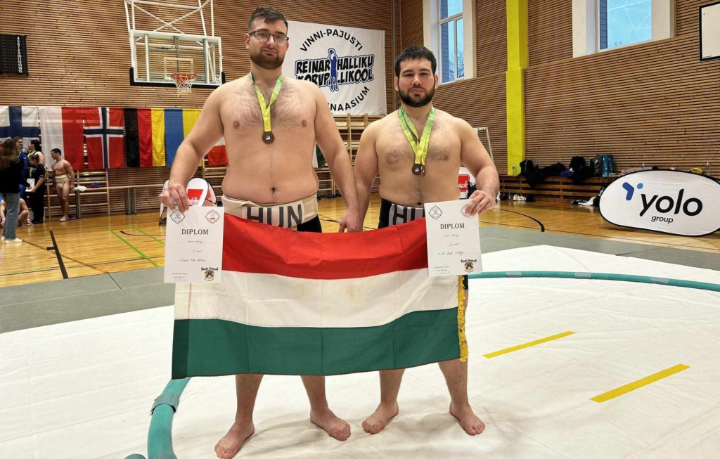 Read more about the article Szumó – Három magyar bronz az észtországi Európa-kupán