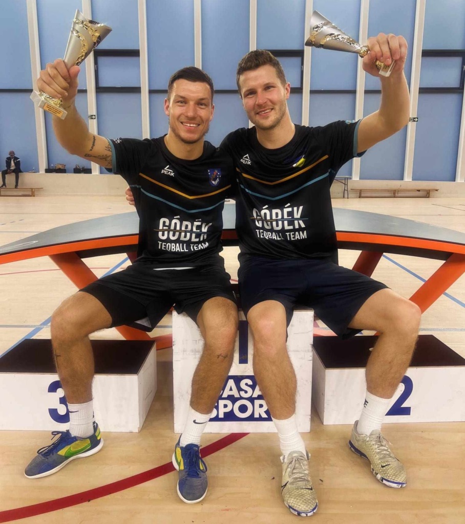 Read more about the article Teqball – Blázsovics három dobogós helye a párizsi Grand Prix-n