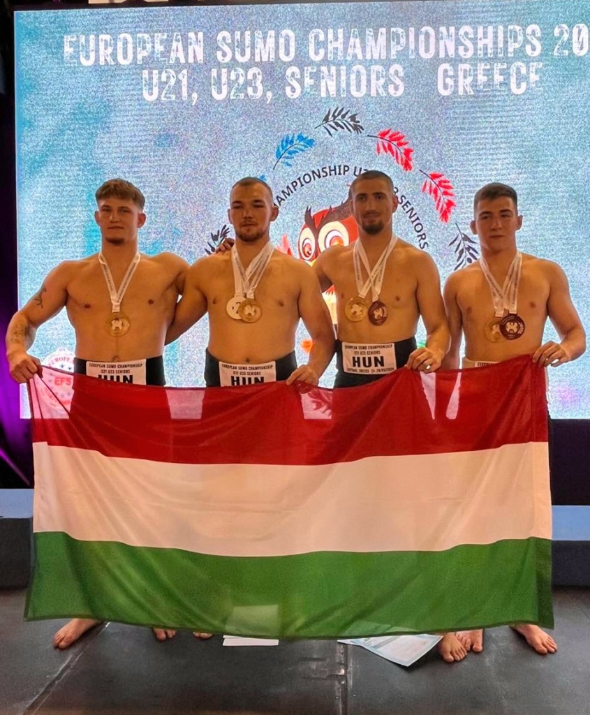 Read more about the article Szumó Európa-bajnokság – Taroltak az U21-esek Loutrakiban