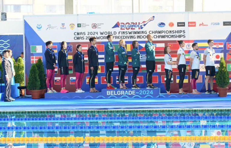 Read more about the article Uszonyosúszó-vb: Szenzációs magyar érmek és világrekord Belgrádban