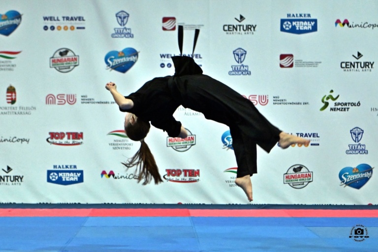 Read more about the article Udvarhelyi Fanni világbajnok a budapesti kick-box vb-n